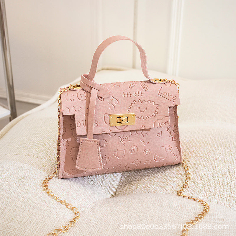 Women's Shoulder Bag ladies Bags Small Square Bag Fashion Kelly Bag