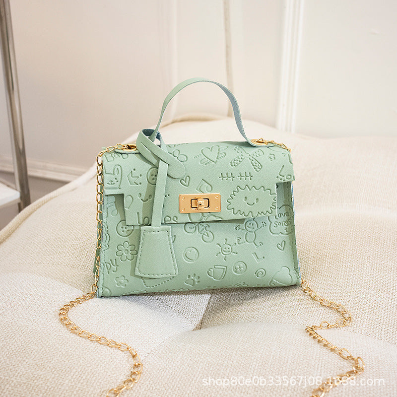 Women's Shoulder Bag ladies Bags Small Square Bag Fashion Kelly Bag