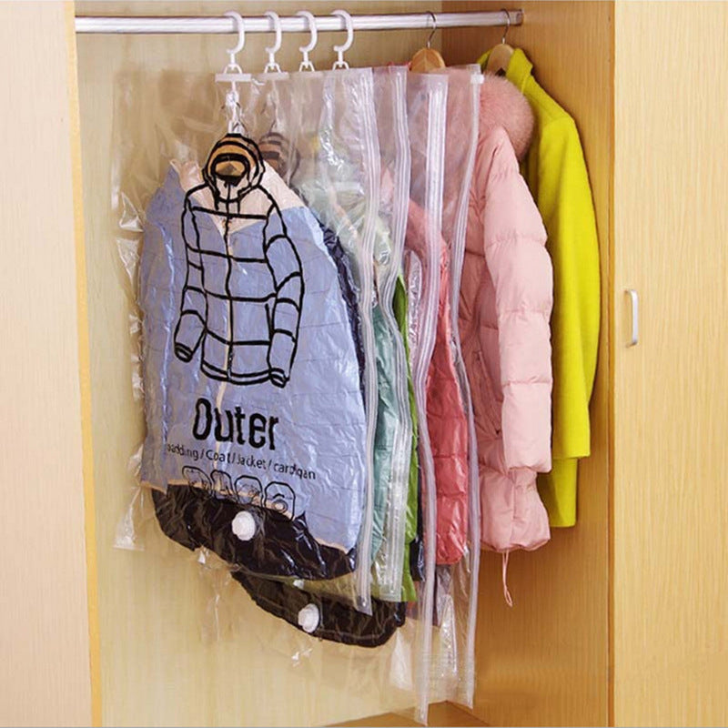 Household Side-pull Suspension Air Extraction Vacuum Compression Bag