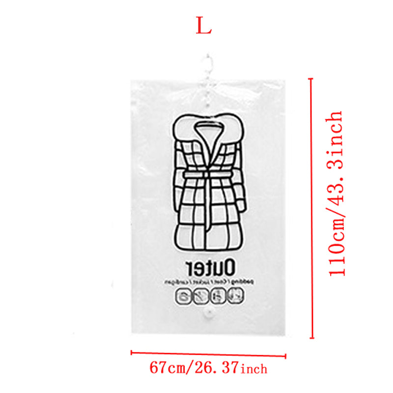 Household Side-pull Suspension Air Extraction Vacuum Compression Bag