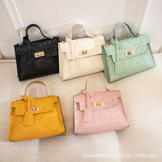 Women's Shoulder Bag ladies Bags  Small Square Bag Fashion Kelly Bag