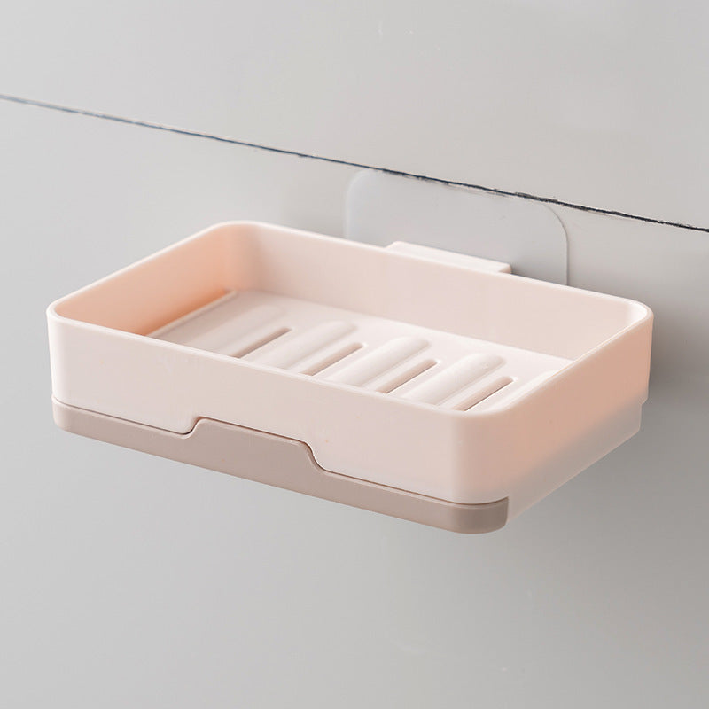 Rotating Creative Drain Double Soap Holder