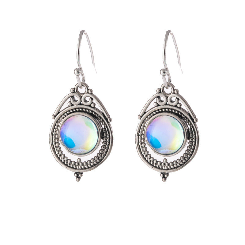 Moonstone earrings