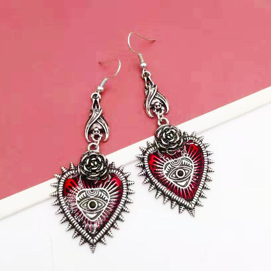 European And American Jewelry Dark Goth Punk Earrings