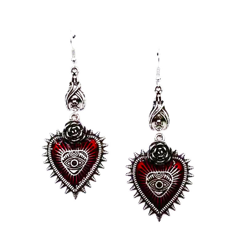 European And American Jewelry Dark Goth Punk Earrings