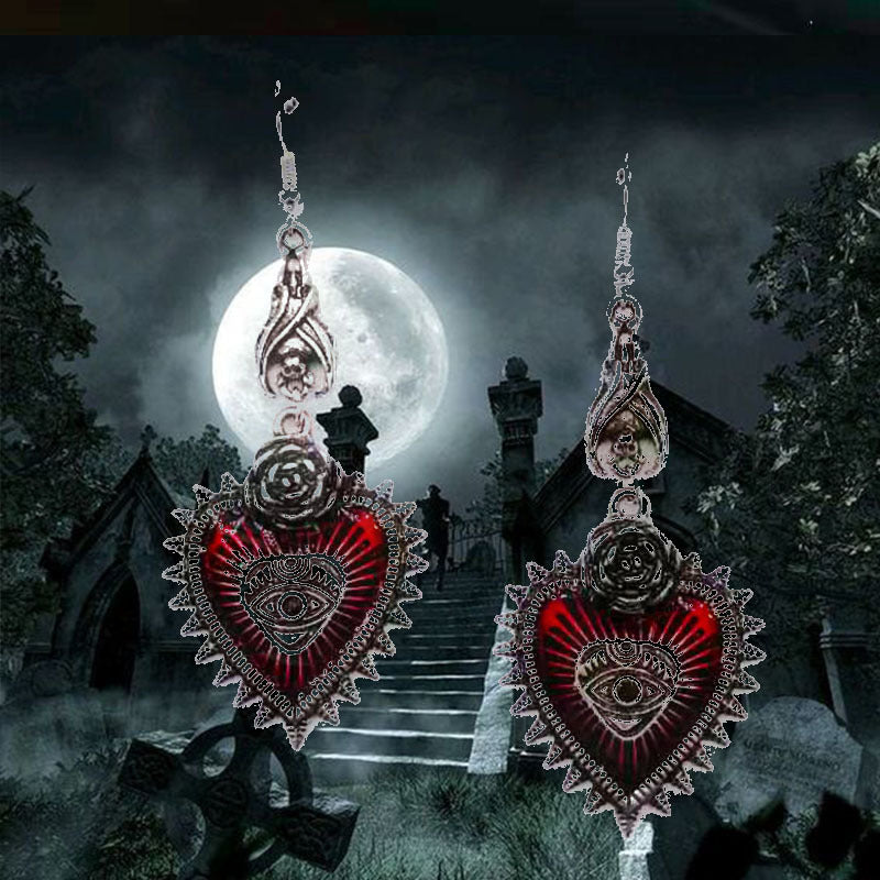 European And American Jewelry Dark Goth Punk Earrings