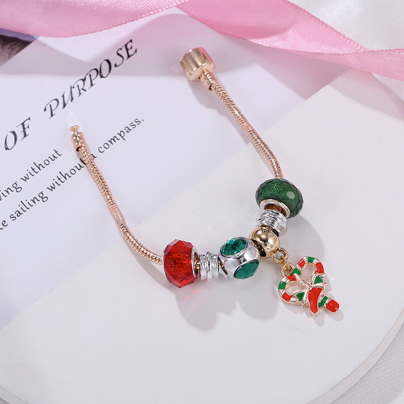 Christmas Candy Lollipop Children Kids Jewelry Bracelet