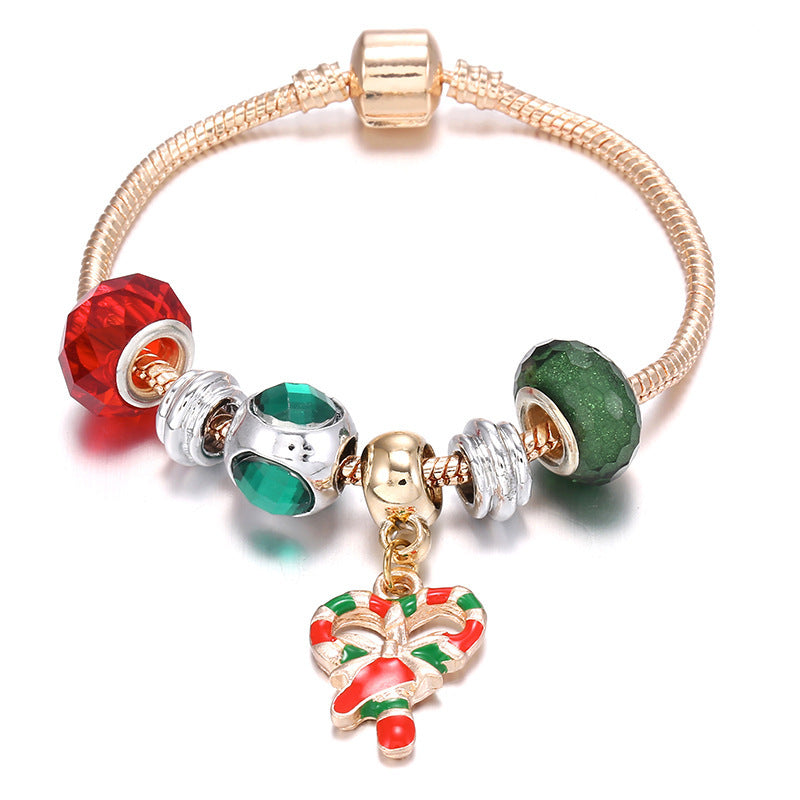 Christmas Candy Lollipop Children Kids Jewelry Bracelet