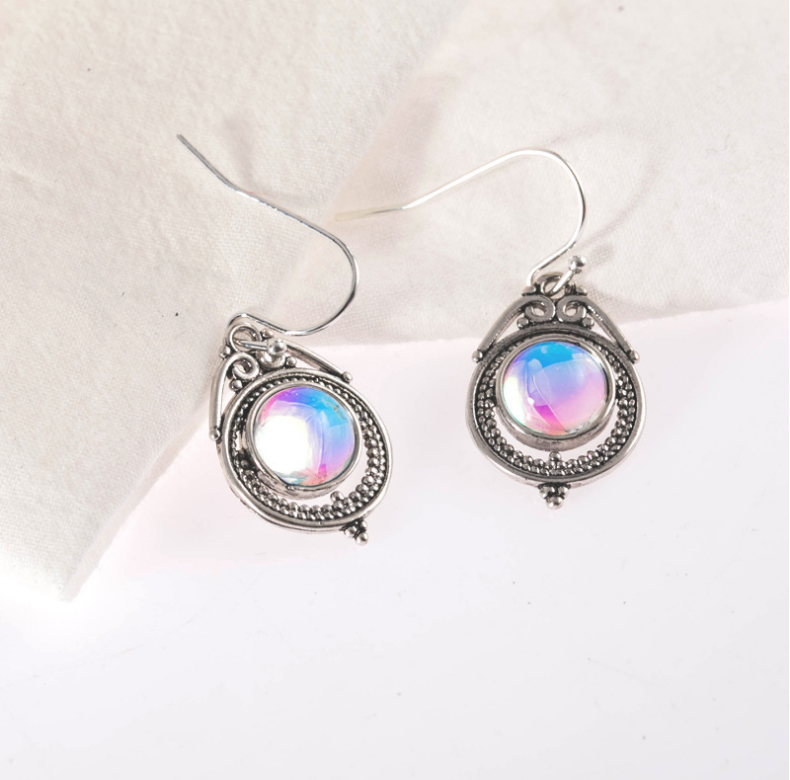 Moonstone earrings