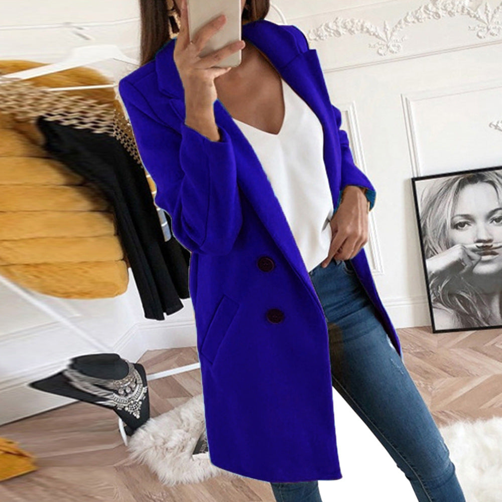 Medium Long Wool Coat