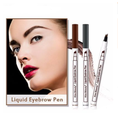 Waterproof Natural Eyebrow Pen Four-claw Eye Brow Tint Fork Tip Eyebrow Tattoo Pencil