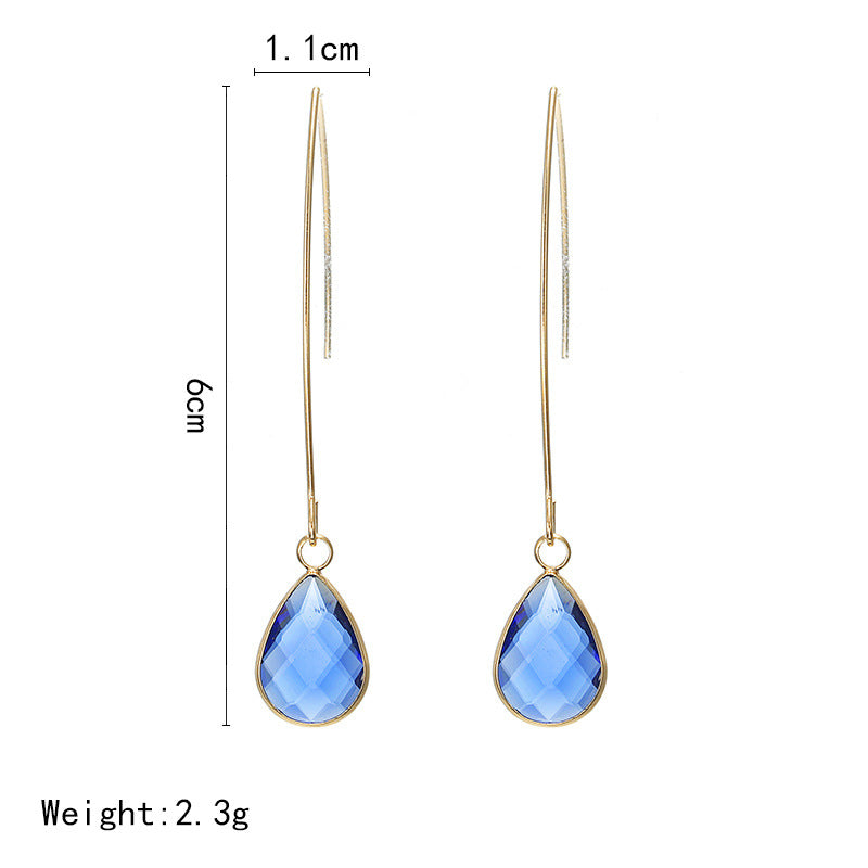 Crystal Drop Earrings