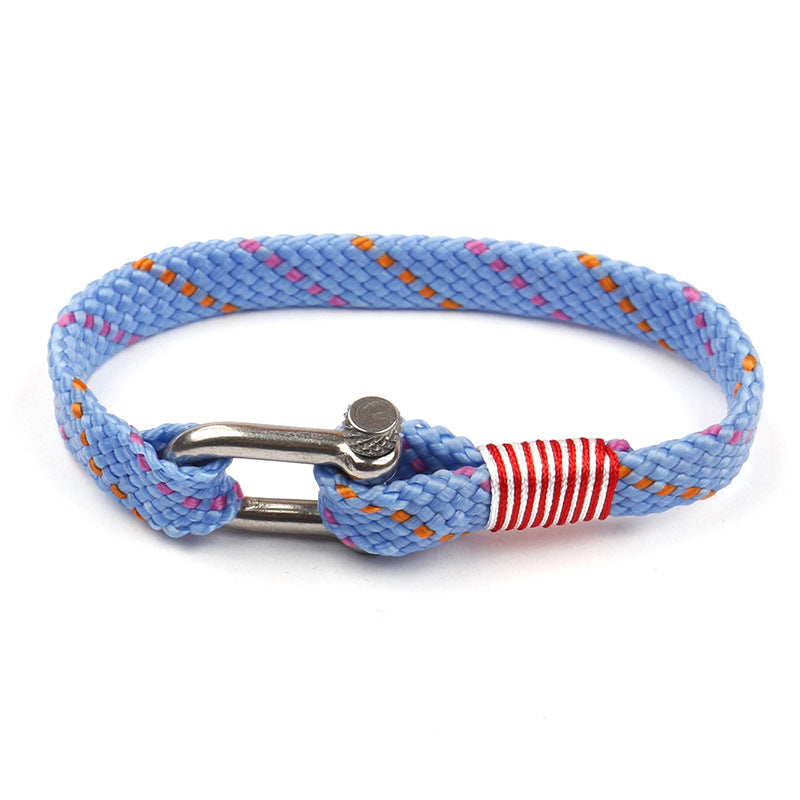 Anchor men's bracelet