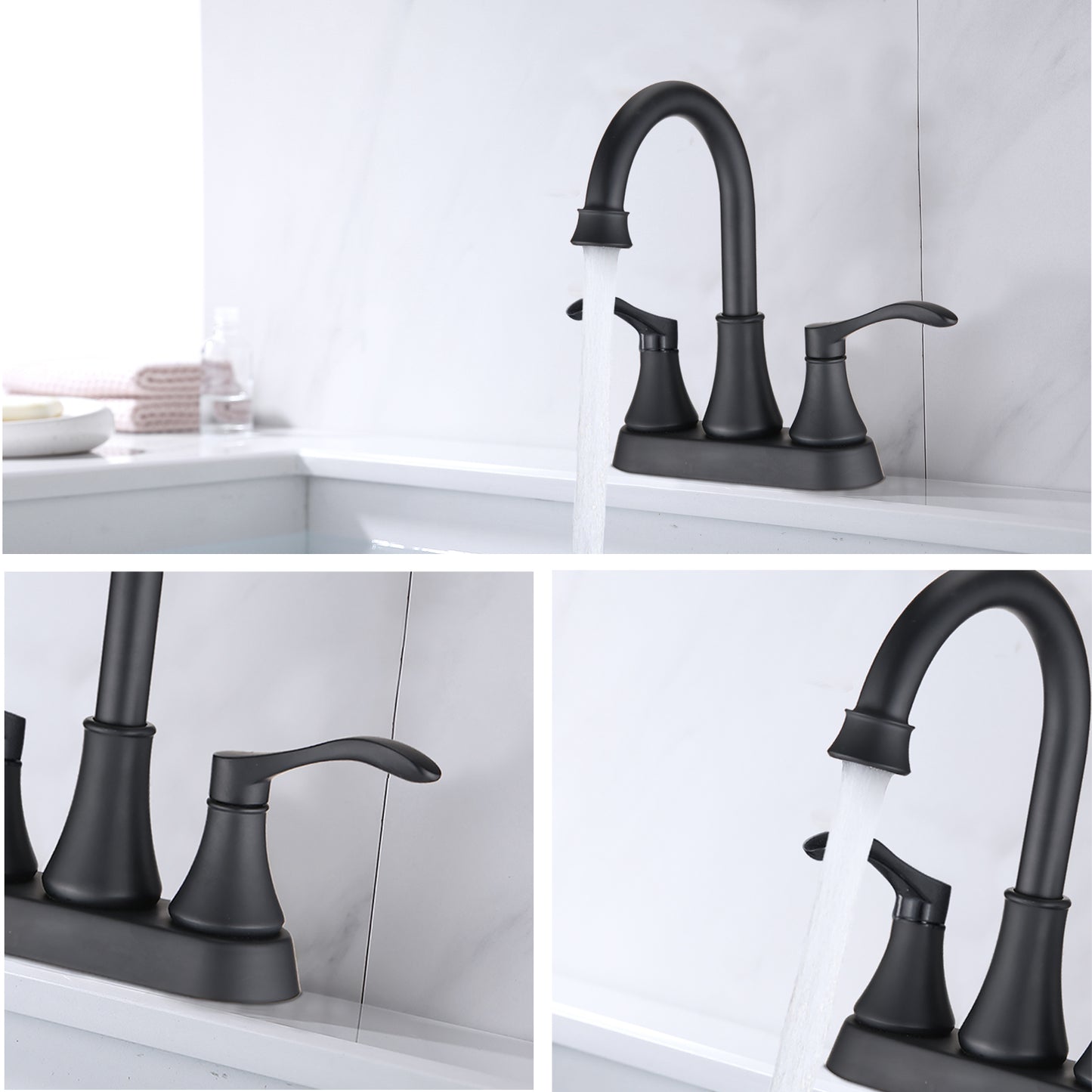 2-handle Lavatory Faucet Bathroom Sink Faucet