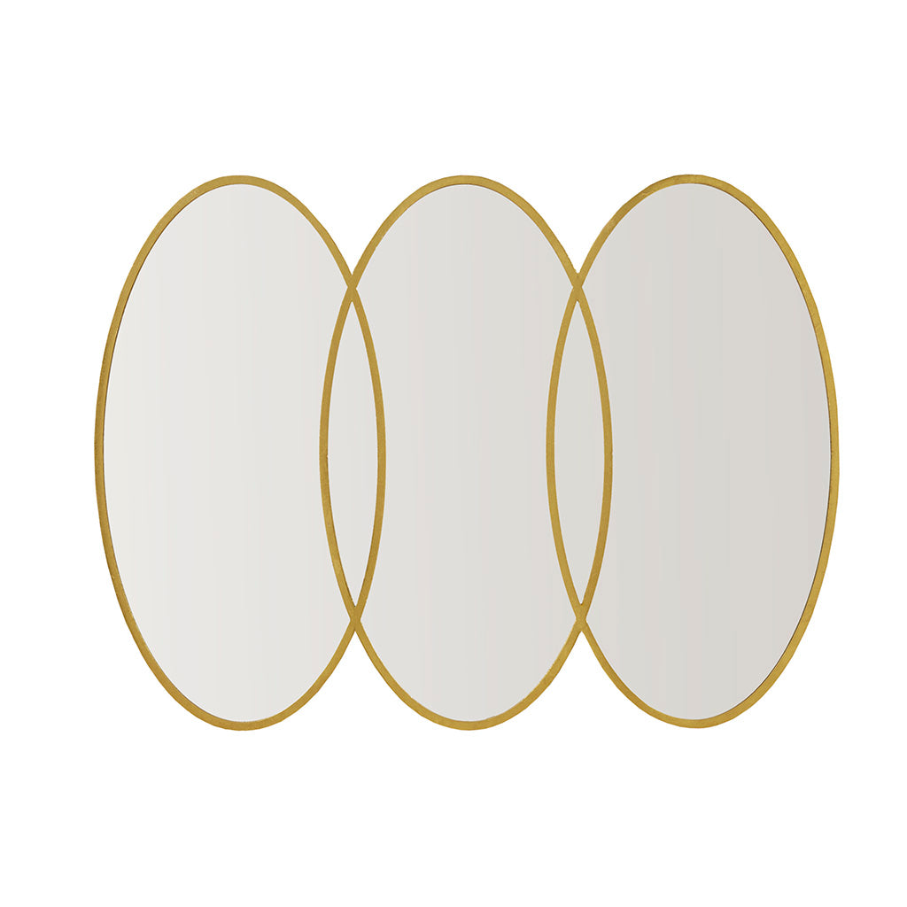 Gold Trio Wall Mirror