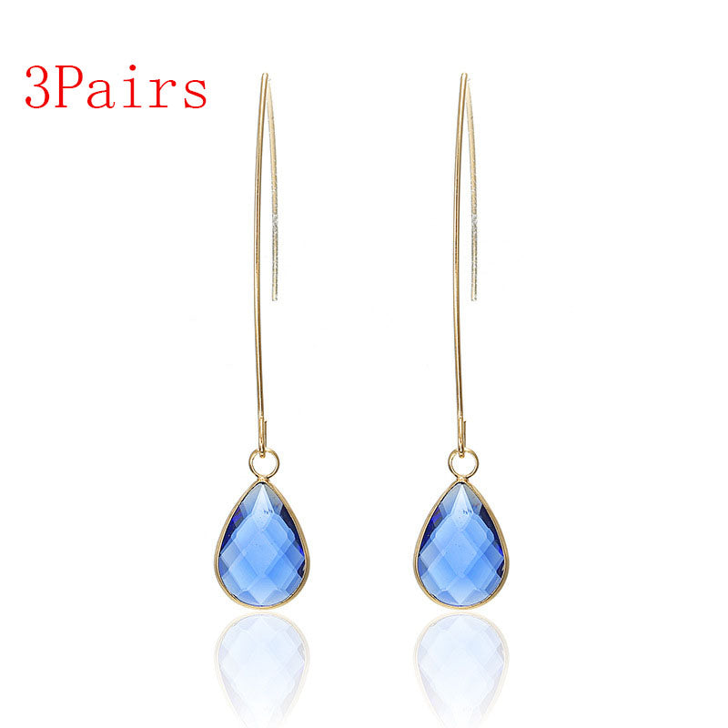 Crystal Drop Earrings