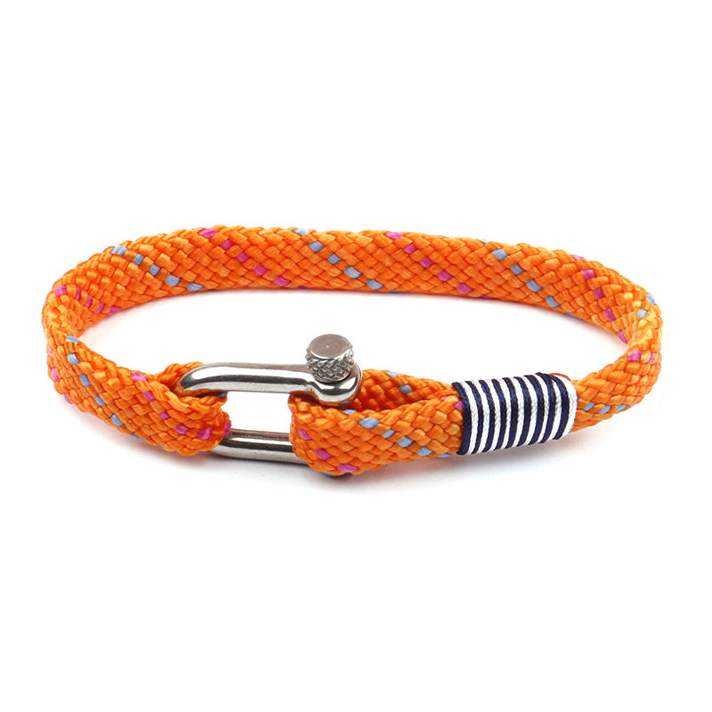 Anchor men's bracelet