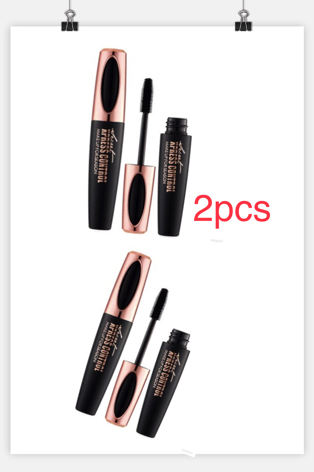 Long Curling Mascara Makeup Eyelash Black Waterproof Fiber Mascara Eye Lashes