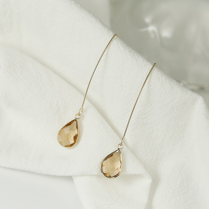 Crystal Drop Earrings