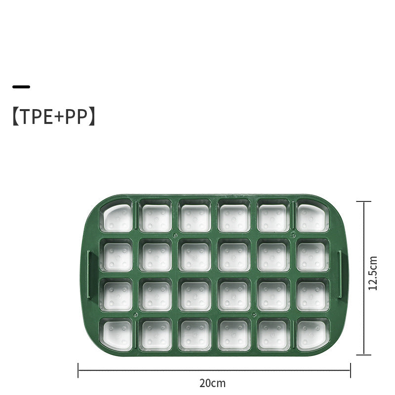 Press Type Ice Lattice 48 Lattice Household Food Grade Silicone