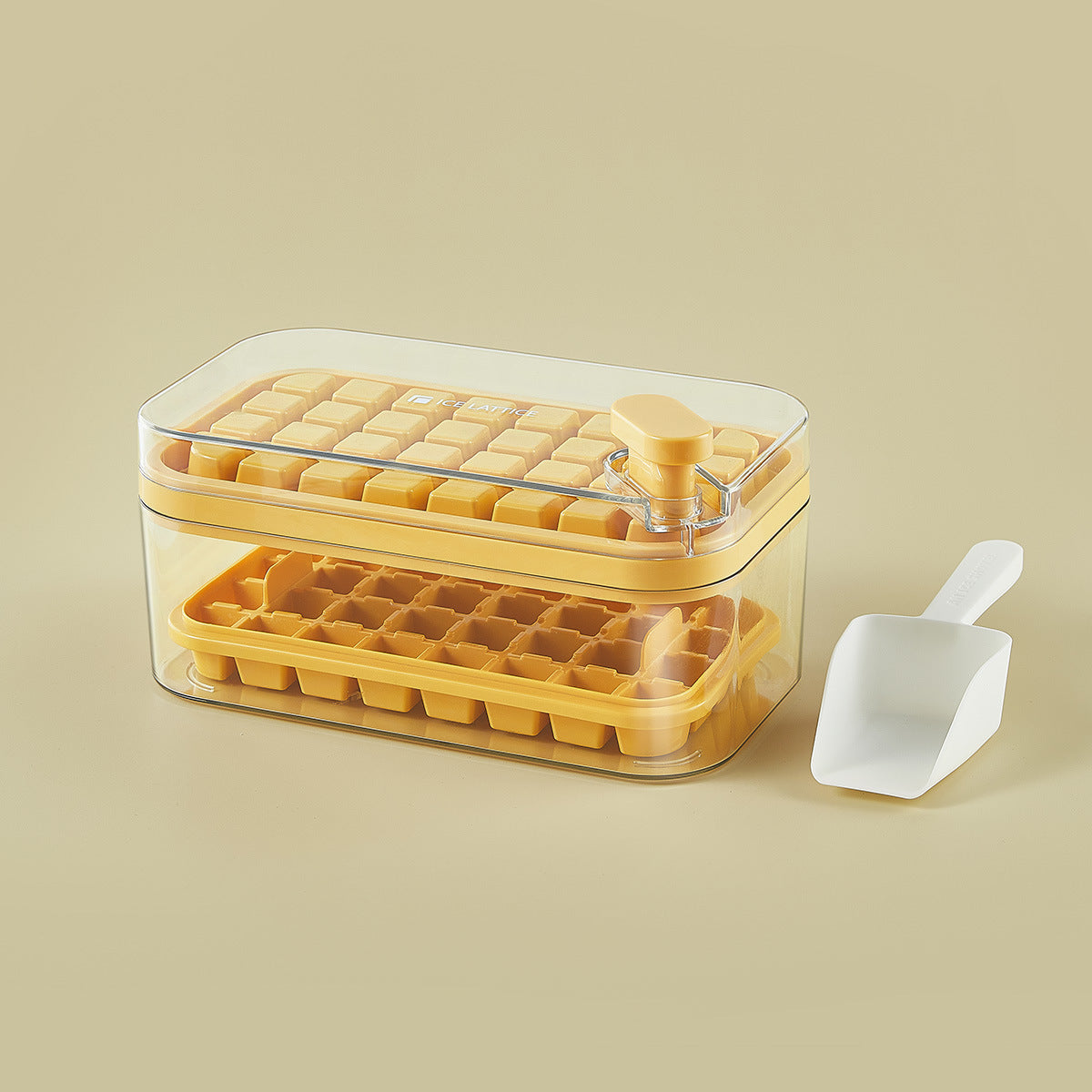 Home Refrigerator Ice Storage Box Homemade Ice Lattice Food Grade One Key Deicing