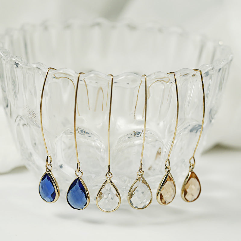 Crystal Drop Earrings