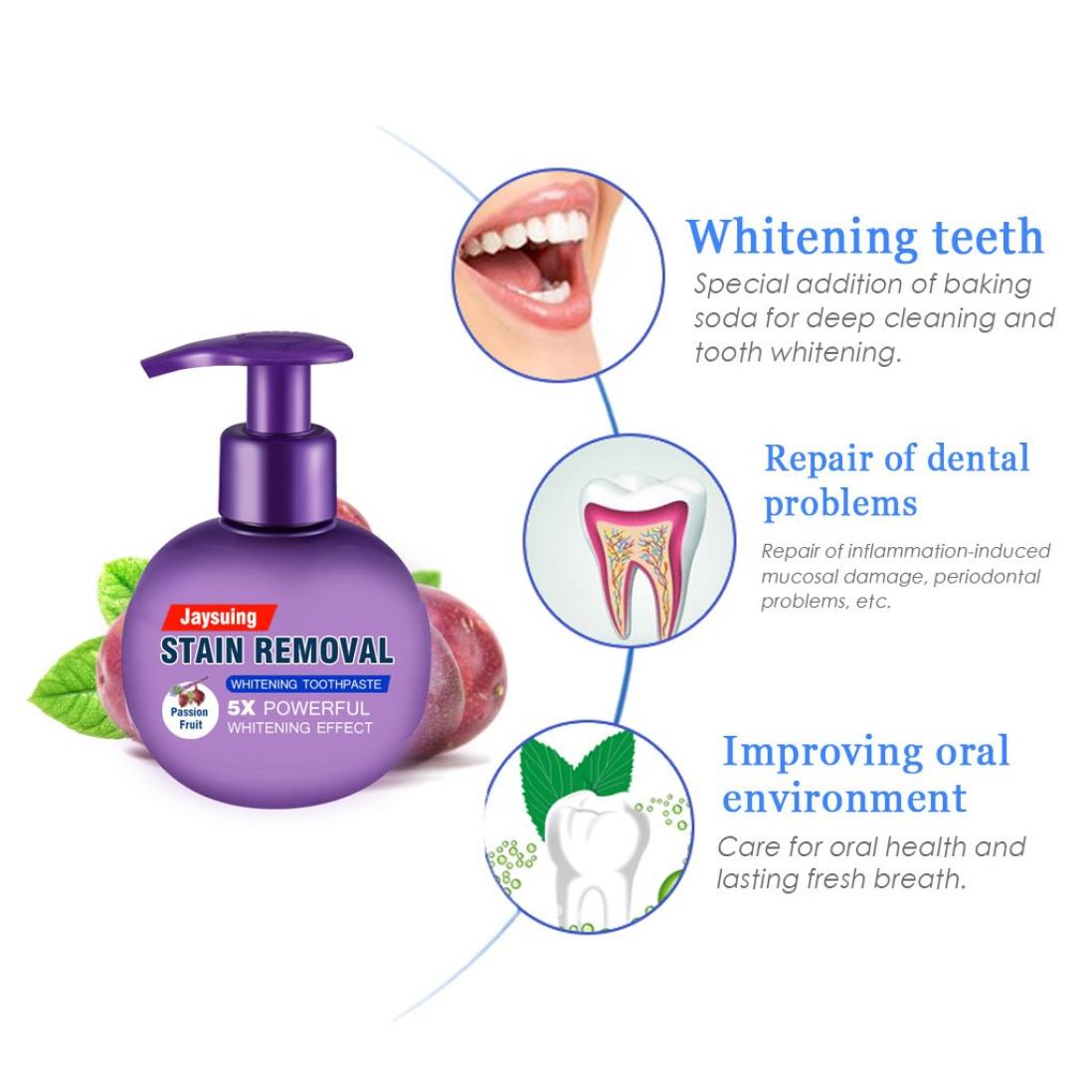 Stain Removal Whitening Toothpaste Fight Bleeding Gums Toothpaste