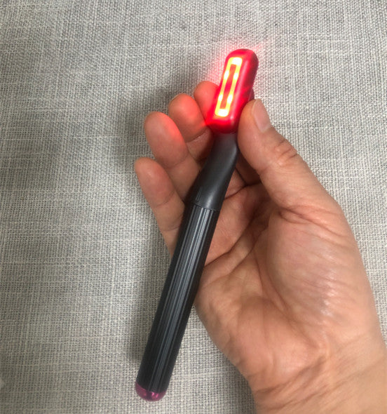 2022 New Upgraded 360 Degrees Rotary Eye Massage Therapeutic Warmth Face Massage Red LED Light 5-in-1 Skincare Tool Wand