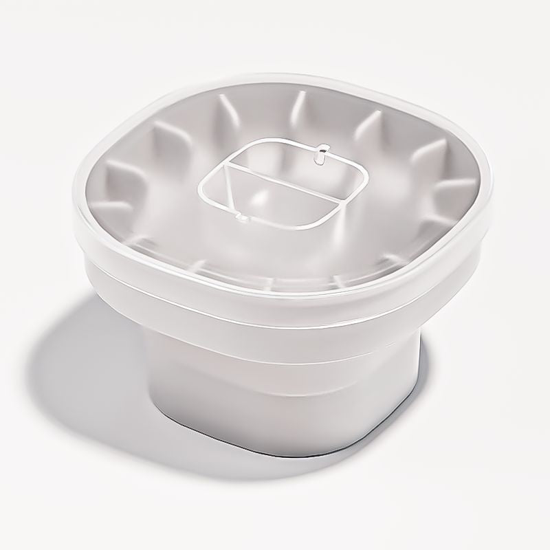 Creative Folding Silicone Ice Bucket Press