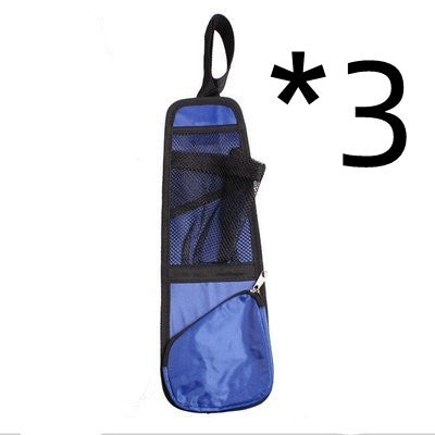 Seat Back Side Pockets Car Multi-function Storage Mobile Phone Hanging Bag Water Cup Holder