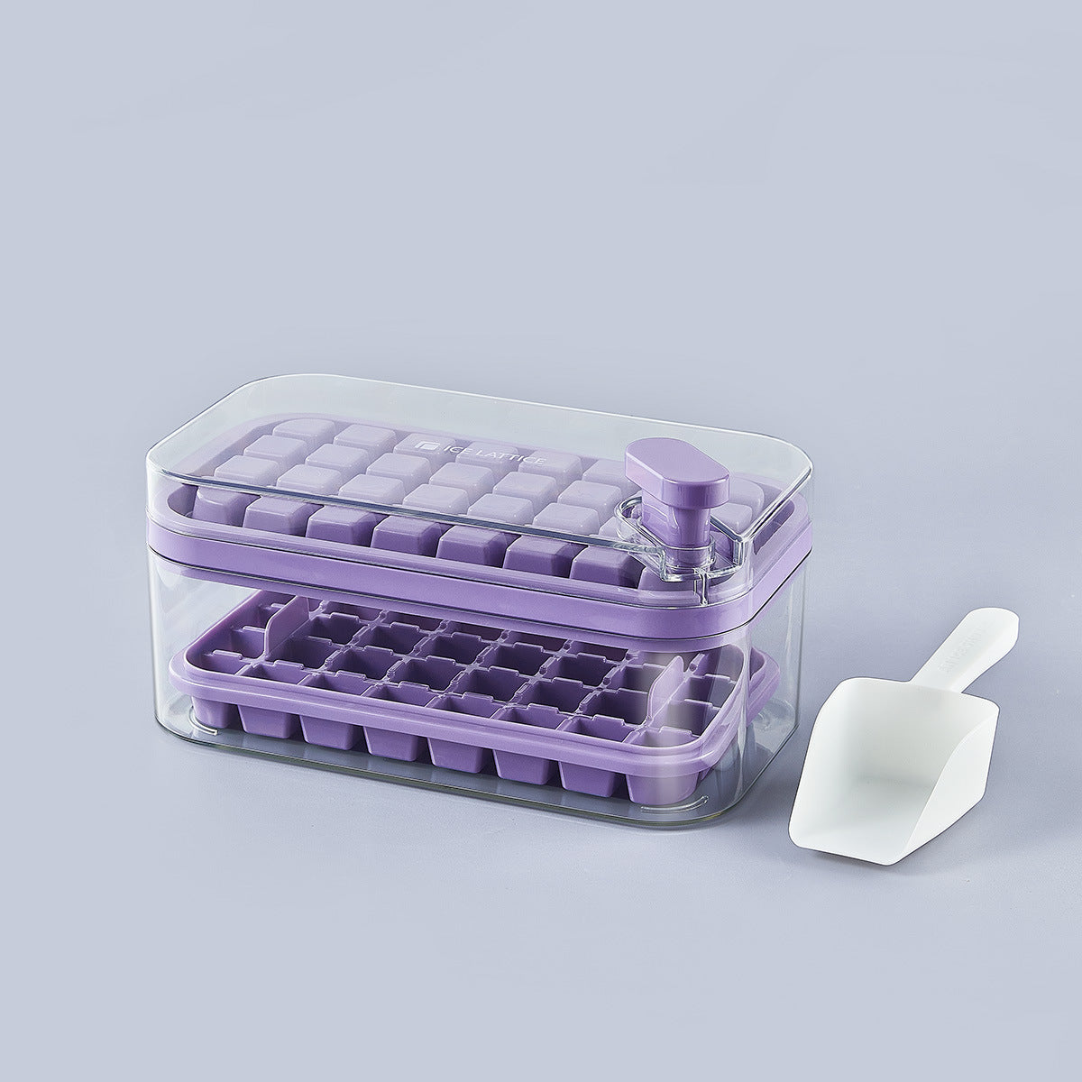 Home Refrigerator Ice Storage Box Homemade Ice Lattice Food Grade One Key Deicing