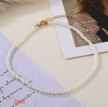 Colour Sparkling Clavicle Chain Choker Necklace For Women