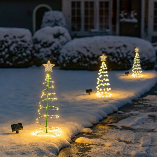 Creative New Solar LED Christmas Tree Lamps