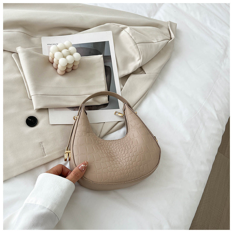 Women&#039;s Popular Underarm Bag, High-end, Simple And Elegant Shoulder Handbag