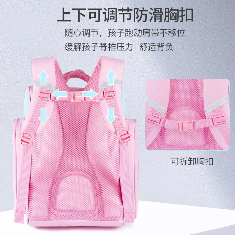 Barbie Schoolbag Schoolgirls 2021 New Style Girls Girls Ultralight Backpacks For Children In Grades 13 To 6