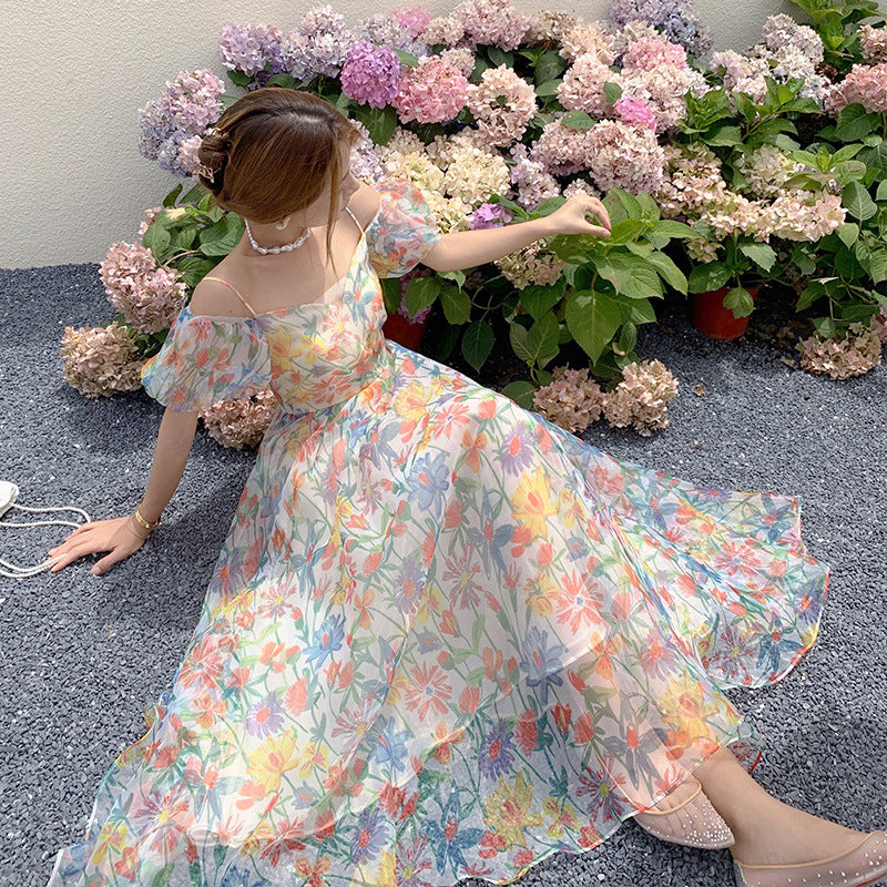 Fairy Tale Romance Summer Long Dress