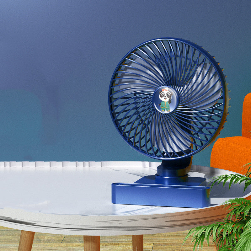 Portable Home Desktop Fan Charging Direct Plug