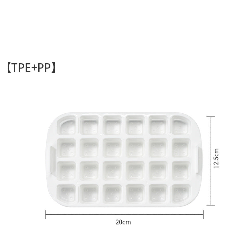 Press Type Ice Lattice 48 Lattice Household Food Grade Silicone