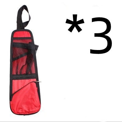 Seat Back Side Pockets Car Multi-function Storage Mobile Phone Hanging Bag Water Cup Holder