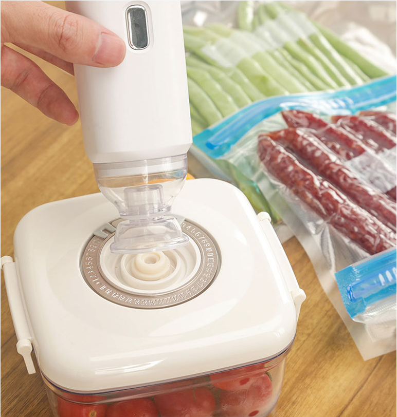 Electric Air Pump For Food Vacuum Compression Bag