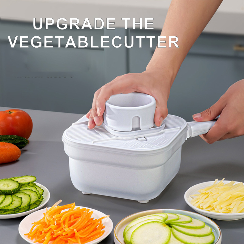 Multifunctional Vegetable Cutter Storage And Drainage Basket