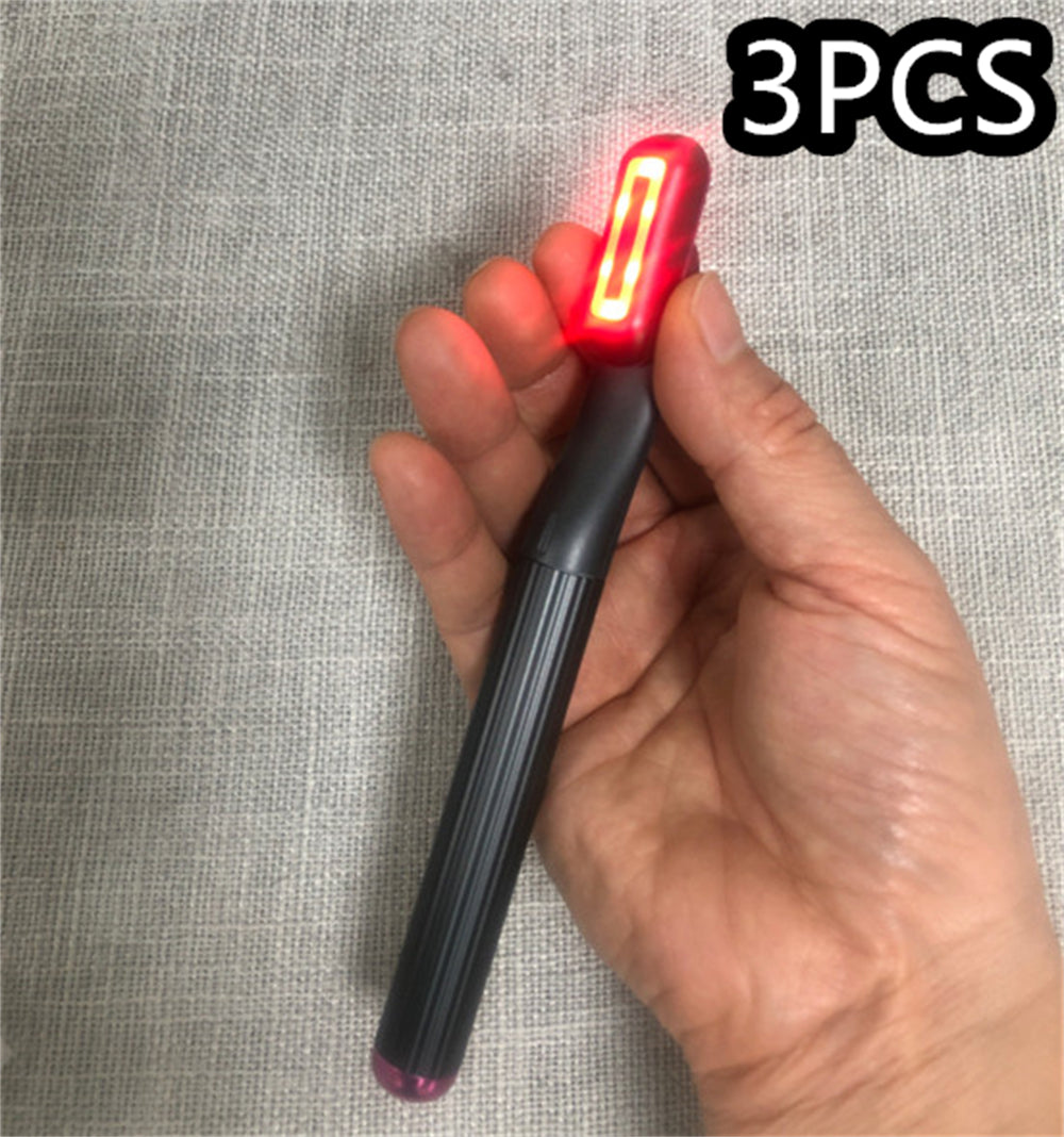 2022 New Upgraded 360 Degrees Rotary Eye Massage Therapeutic Warmth Face Massage Red LED Light 5-in-1 Skincare Tool Wand