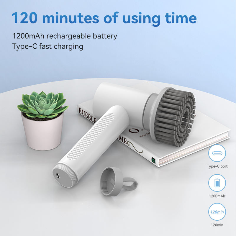 Wireless Electric Cleaning Brush Housework Kitchen Gadgets Dishwashing Brush Bathtub Tile Professional Cleaning Brush Labor Saving