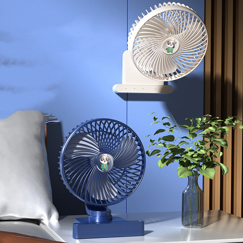 Portable Home Desktop Fan Charging Direct Plug