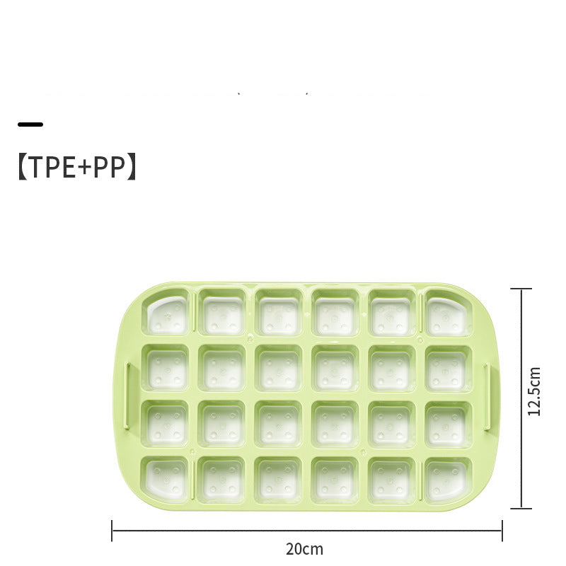 Press Type Ice Lattice 48 Lattice Household Food Grade Silicone